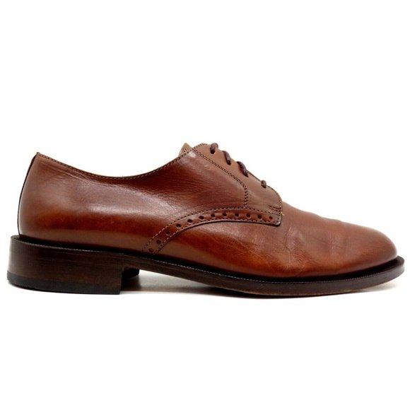 Vito Rapolo Shoes Mens Size 10.5 Brown Leather Derby Dress Lace Up Made In Italy Vito Rufolo Men main image 3